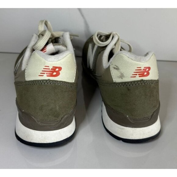 New Balance WR696VCB Womens Heritage Suede Mesh Sneakers Shoes Khaki Tan Sz 7.5 - Picture 5 of 9